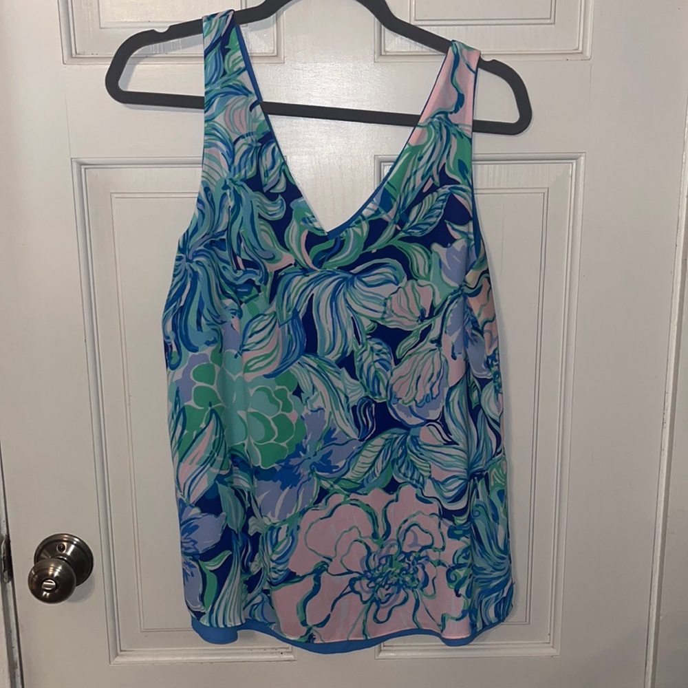 Lilly Pulitzer Med Florin Tank!